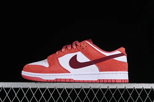 All Categories Nk SB Dunk Series Nk SB Dunk Low Low-top Sneakers Foreign Trade Version Nk SB Dunk Low Retro "Valentine's Day 2024" White Rose Red Valentine's Day SB Low-top Casual Sports Skateboard Shoes FQ7056-100